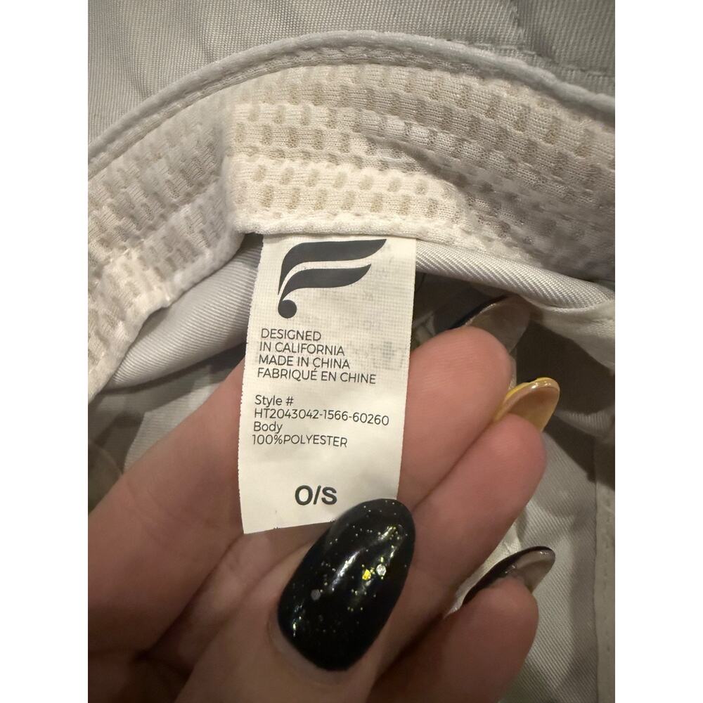 Fabletics Active Hat Strap Back Panel Soft Grey W… - image 5